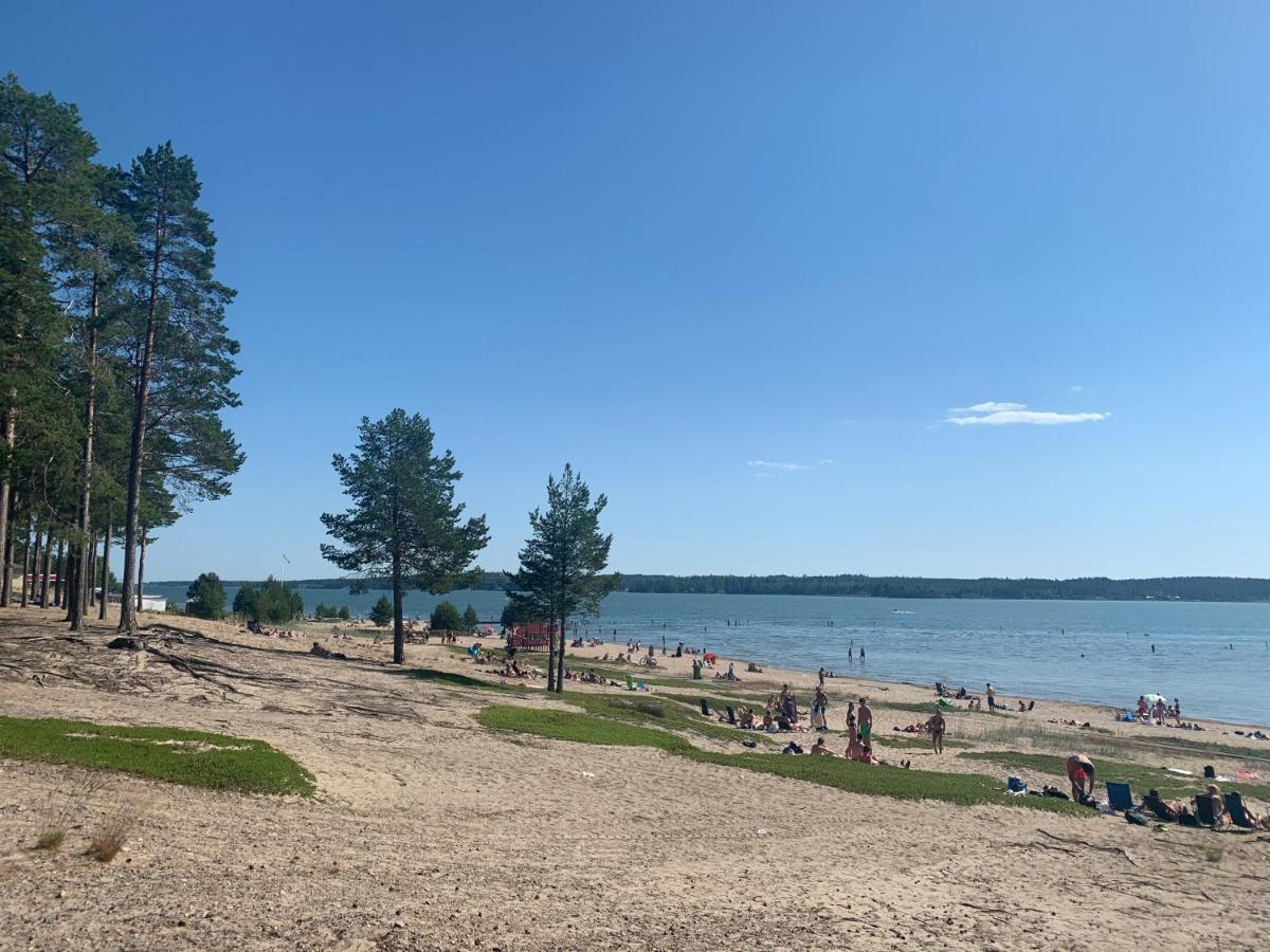 Hostel Hudiksvall Malnbaden Camping Exterior foto