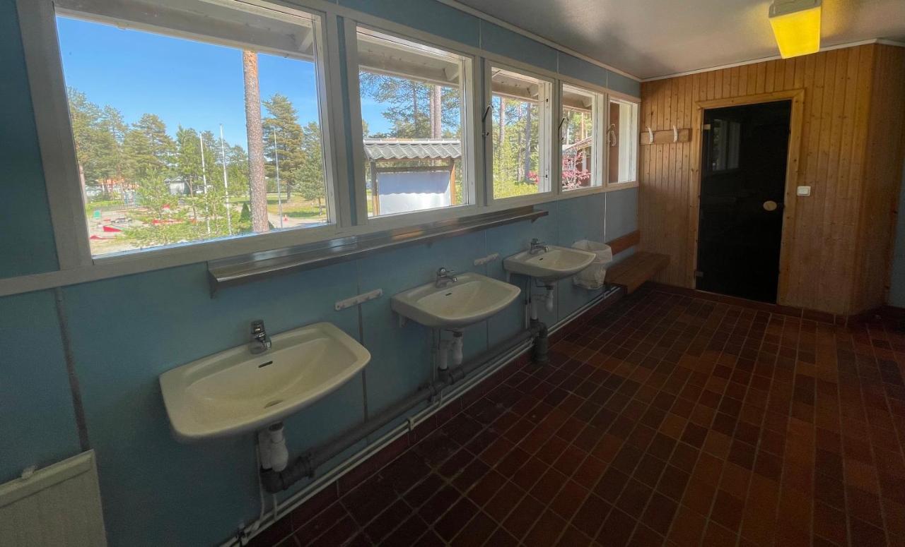 Hostel Hudiksvall Malnbaden Camping Exterior foto