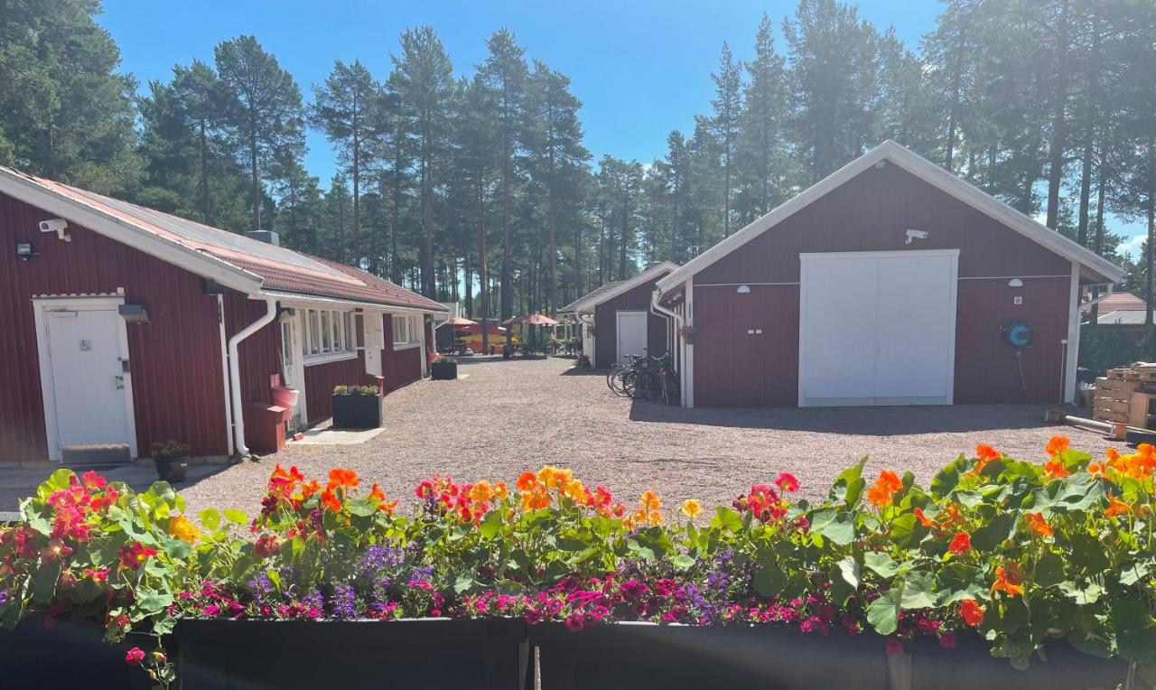 Hostel Hudiksvall Malnbaden Camping Exterior foto