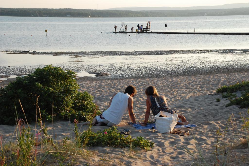 Hostel Hudiksvall Malnbaden Camping Exterior foto