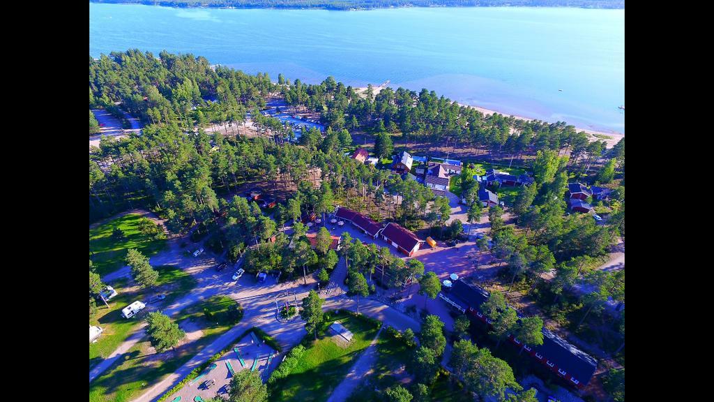 Hostel Hudiksvall Malnbaden Camping Exterior foto