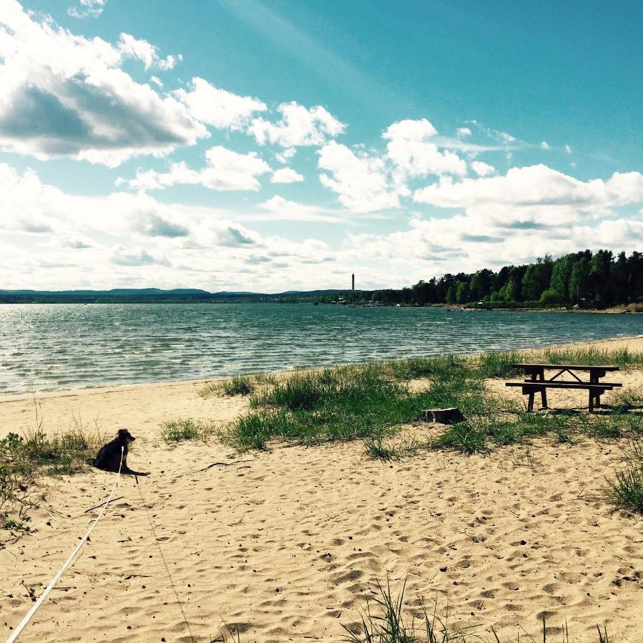 Hostel Hudiksvall Malnbaden Camping Exterior foto