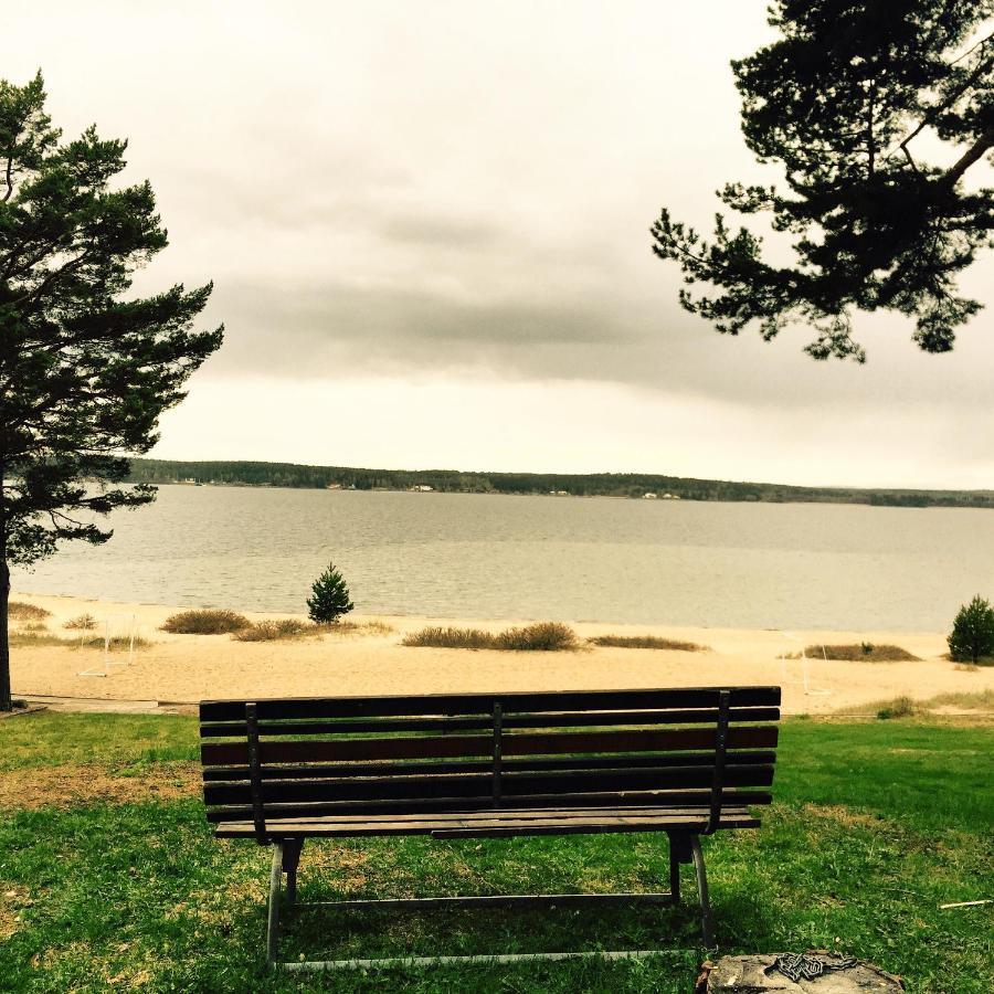 Hostel Hudiksvall Malnbaden Camping Exterior foto