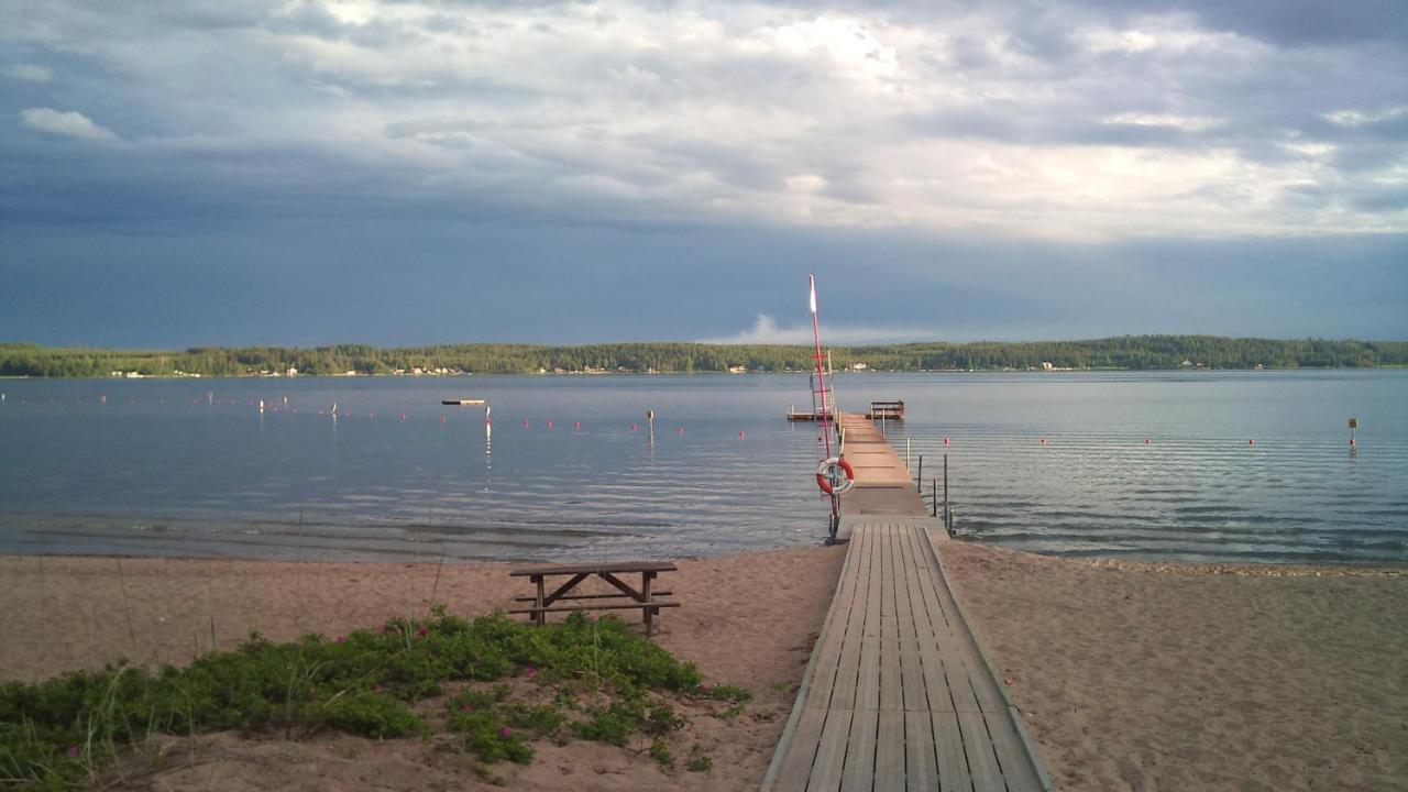 Hostel Hudiksvall Malnbaden Camping Exterior foto