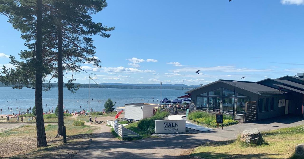 Hostel Hudiksvall Malnbaden Camping Exterior foto